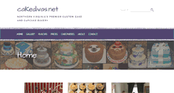 Desktop Screenshot of cakedivas.net