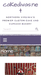 Mobile Screenshot of cakedivas.net